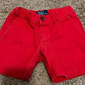 Polo Red Toddler Shorts